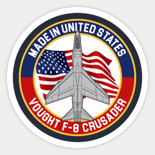 Vought F-8 Crusader Sticker